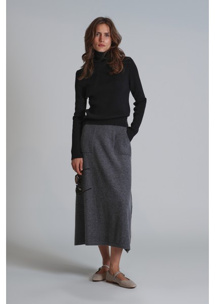 Gale Kadın Kazak Siyah