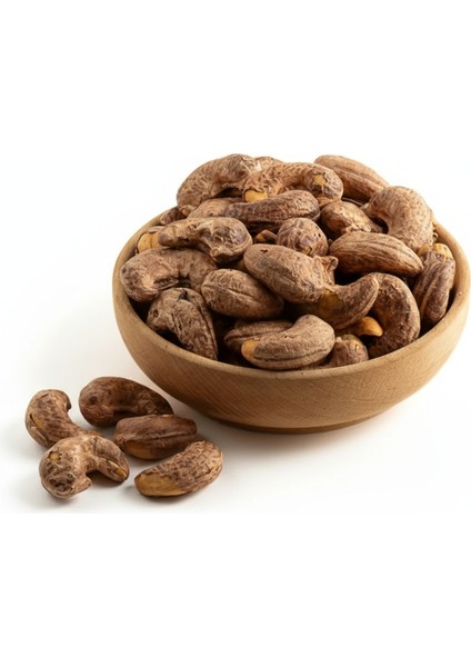 Kavrulmuş Yağsız Zar Kabuklu Kaju 500 Gram