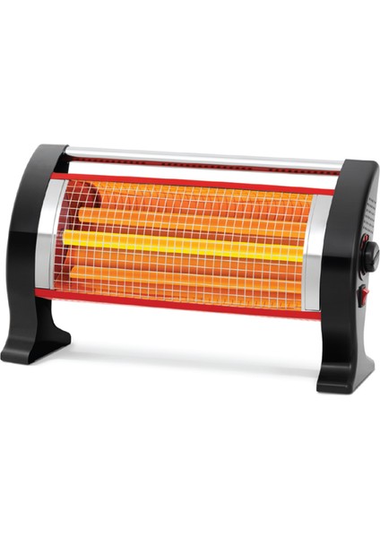 Dp 1200 Q Elektrikli Soba Isıtıcı 3 Çubuklu Emniyetli