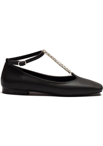 Kadın Taş Tokalı Parlak Babet Ayakkabı 2205 fiyatları