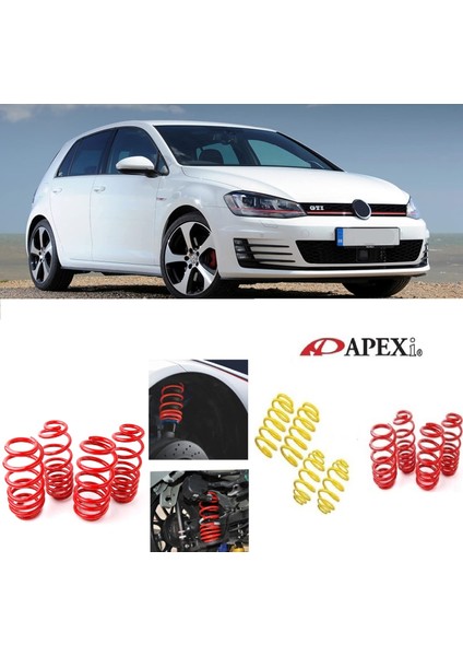 Vw Golf 7 2013-2016 Mk7 Apexi 3.5 cm Spor Yay