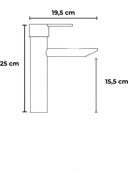 LÜX LAVABO BATARYASI ÇANAK MODEL-SİYAH fiyatları
