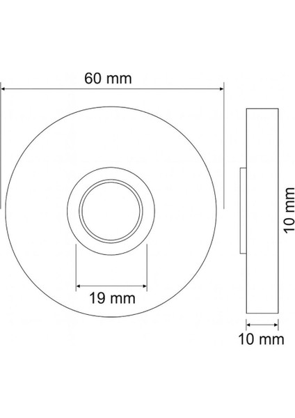 Z-101K Paslanmaz Tek Kontak Zil Butonu Kırmızı LED fiyatları