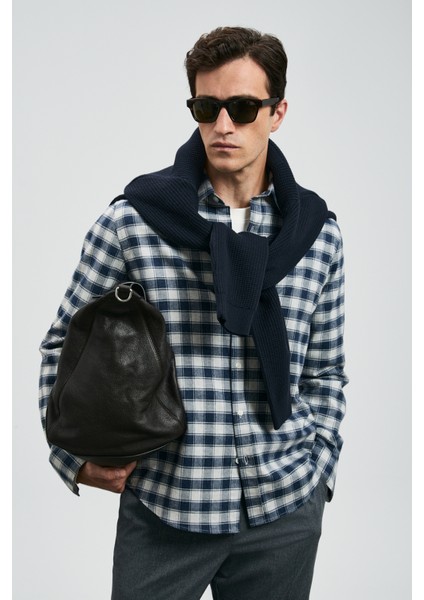 Duke Erkek Basic Gömlek Regular Fit Lacivert