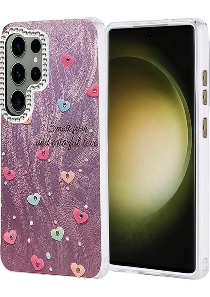 Samsung Galaxy S25 Ultra Kılıf Blade Aynalı Desenli Kapak - Desen 8