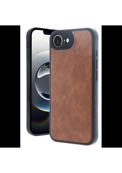 iPhone 16E Kılıf Aras Deri Kapak