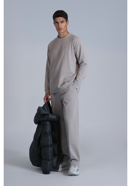 Lınes Erkek Sweatshirt Taş