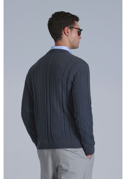 Lucky Erkek Kazak Lacivert