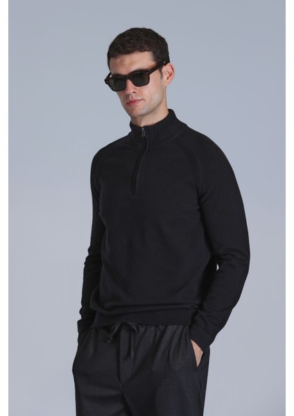 Stavan Erkek Kazak Siyah