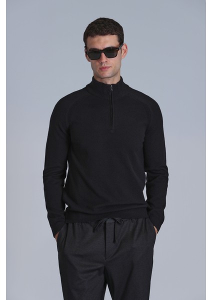 Stavan Erkek Kazak Siyah