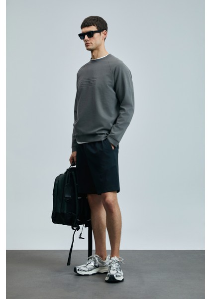 Lınes Erkek Sweatshirt Taş