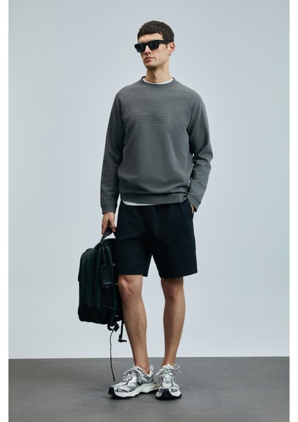 Lınes Erkek Sweatshirt Taş