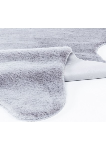 Meloni Gri - Yıkanabilir Peluş Halı | Kaymaz Yumuşak Halı indirimleri