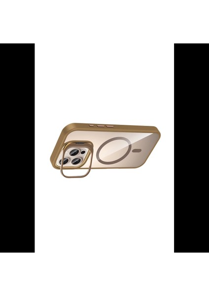 Apple iPhone 16 Pro Max Remim Lensli Magsafe Standlı Kapak modelleri