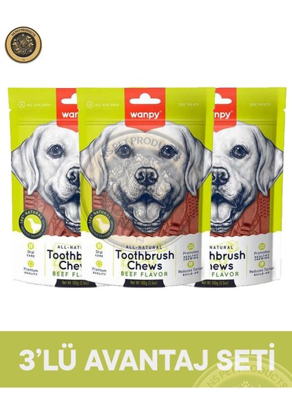 Dental Köpek Ödülü 3X100 gr