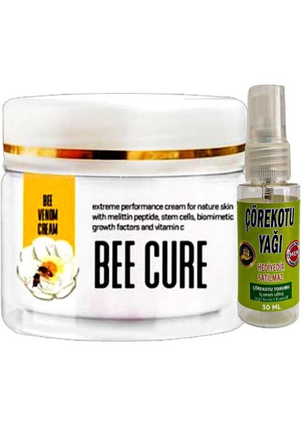 Bee Cure Arı Zehri 100 ml Sızıları Rahatlatıcı Bakım Kremi+Çörek Otu Ağrı Yağ ile