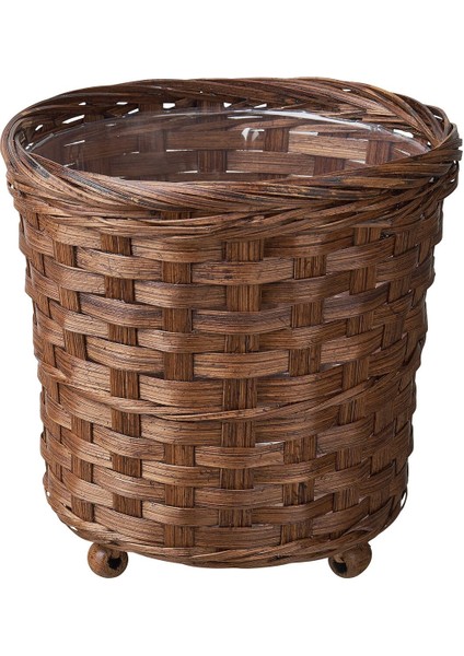 Bambu Saksı, Kahverengi, 15 cm