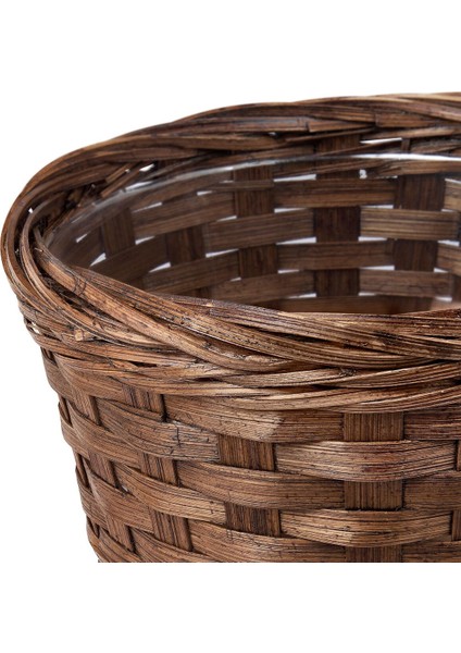 Bambu Saksı, Kahverengi, 15 cm fiyatları