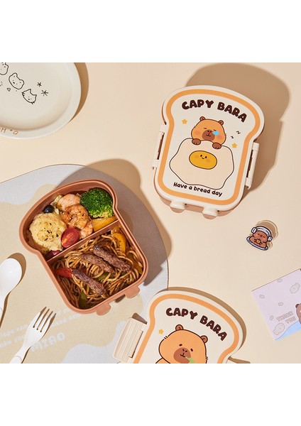 Kapya Bölmeli Sevimli Öğrenci Beslenme Çantası (Yurt Dışından) modelleri