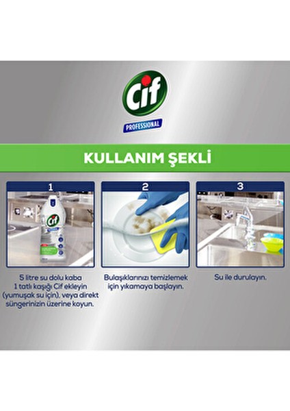 Sıvı Elde Bulaşık Deterjanı 5 lt Organik Formül ile Derinlemesine Temizlik