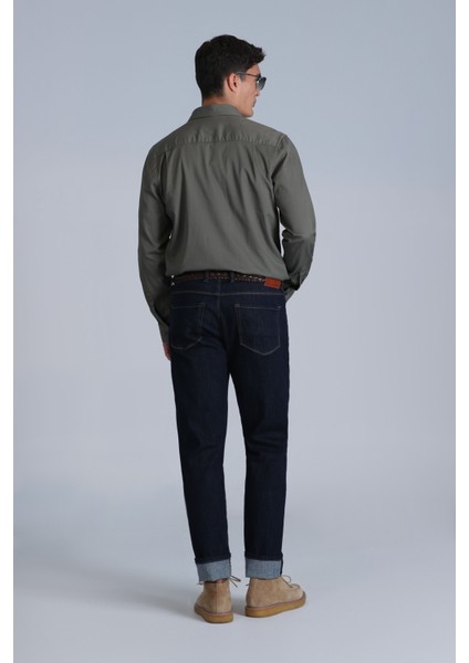 Grant Smart Jean Erkek Pantolon Slim Fit Mavi