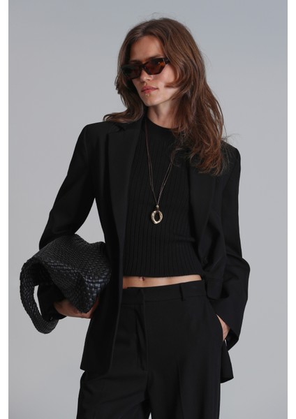 Sheldon Kadın Ceket Siyah