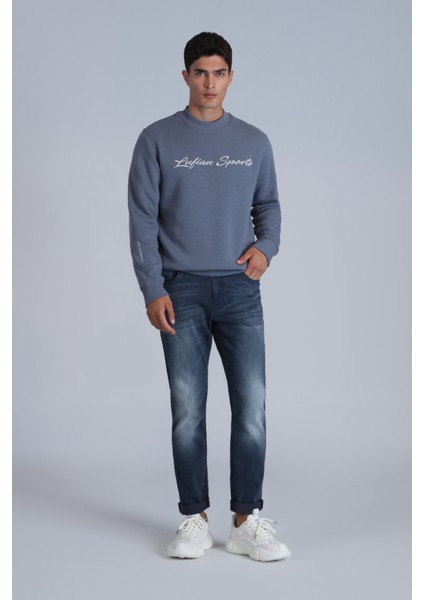 Jasper Smart Jean Erkek Pantolon Slim Fit Mavi