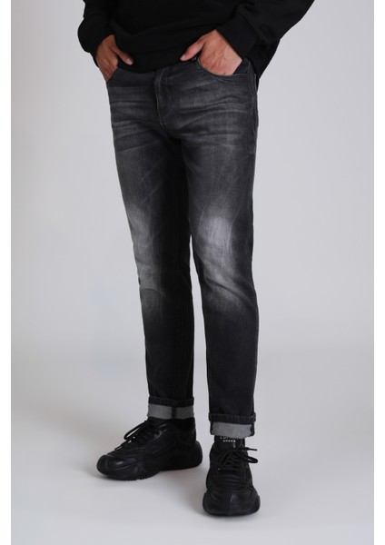 Thomas Smart Jean Erkek Pantolon Slim Fit Grey