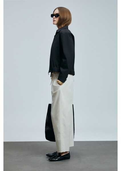 Concordıa Kadın Bambu Karışımlı Pantolon Siyah