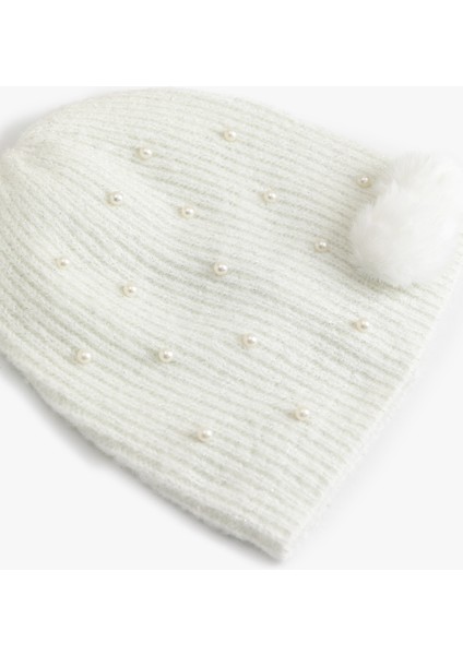 Inci Detaylı Ponponlu Bere modelleri