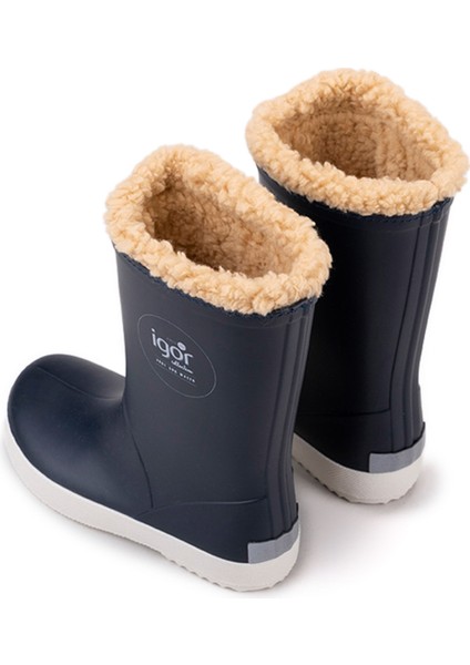 SPLASH NAUTICO BORREGUITO Lacivert Yağmur Çizmesi Erkek Çocuklar İçin Rahat Kullanım