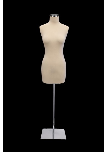 Balık Model Süngerli 38 Beden Dik ve Yatay Iğne Batabilen Terzi mankeni Prova Mankeni Metal Ayak modelleri