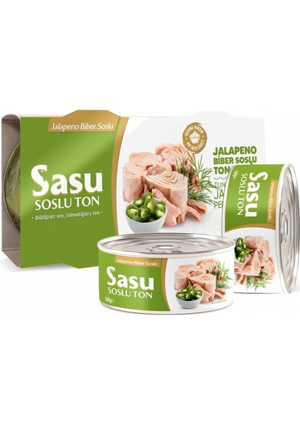 Jalapeno Biberli Ton Balığı 6X160G Bütün Dilim fiyatları