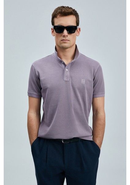 Vernon Smart Erkek Polo Tişört Gri