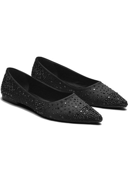 Kadın Taş Işlemeli Babet Ayakkabı 2315