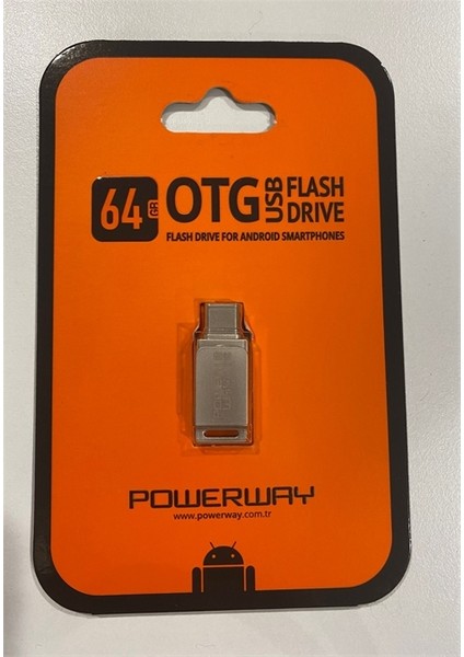 Redmi Note 14 Pro 5g ile Uyumlu 64GB Çift Taraflı Type-C + USB 2.0 Flash Bellek