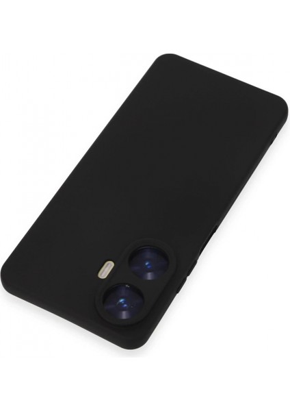 Realme C55 Kılıf Nano Içi Kadife Silikon - Siyah fırsatları