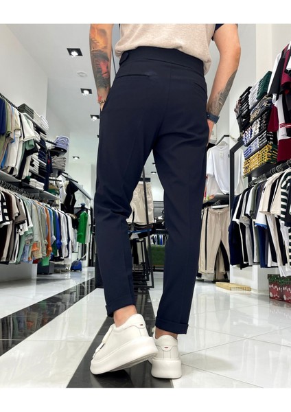 Erkek Old Money Italyan Kesim Pantolon