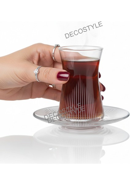 Çay Bardağı Hisar 12 Parça 6 Kişilik modelleri