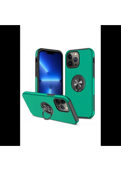 iPhone 13 Pro Kılıf Elit Yüzüklü Kapak