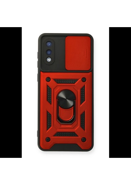 Samsung Galaxy A02 Kılıf Pars Lens Yüzüklü Silikon