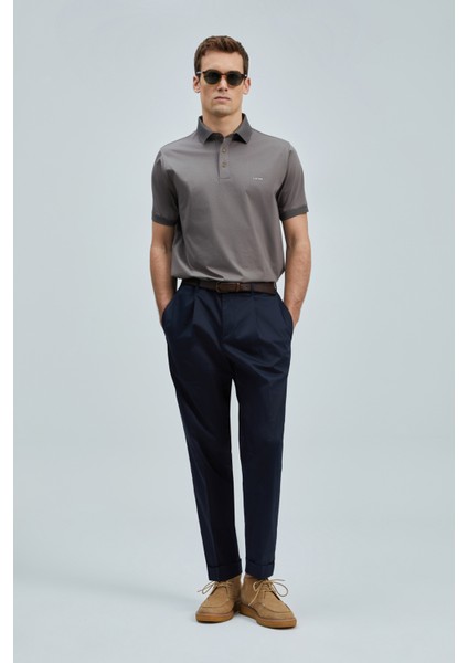 Albert Smart Erkek Chino Pantolon Comfort Pileli Siyah