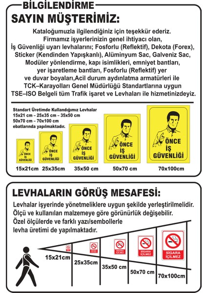 Asansör Kapılarını Açık Bırakma Isg Uyarı Levhası fırsatları