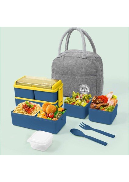 Bölmeli, Aromasız Öğrenci Beslenme Çantası (Yurt Dışından)