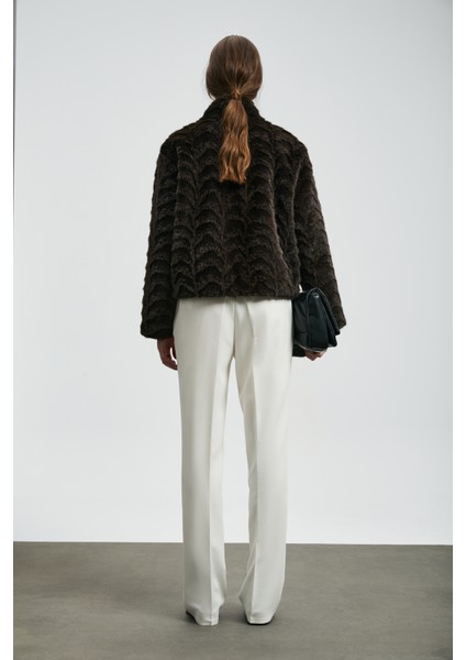 Protect Kadın Ceket Kahverengi