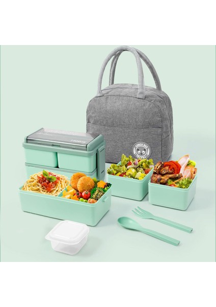 Bölmeli, Aromasız Öğrenci Beslenme Çantası (Yurt Dışından)