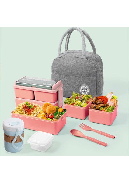 Bölmeli, Aromasız Öğrenci Beslenme Çantası (Yurt Dışından)