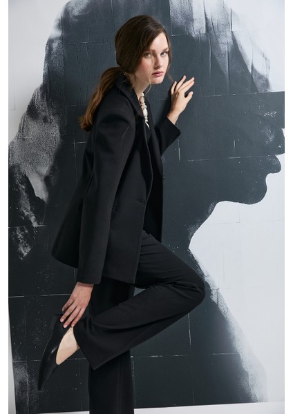 Elvıs Kadın Ceket Siyah