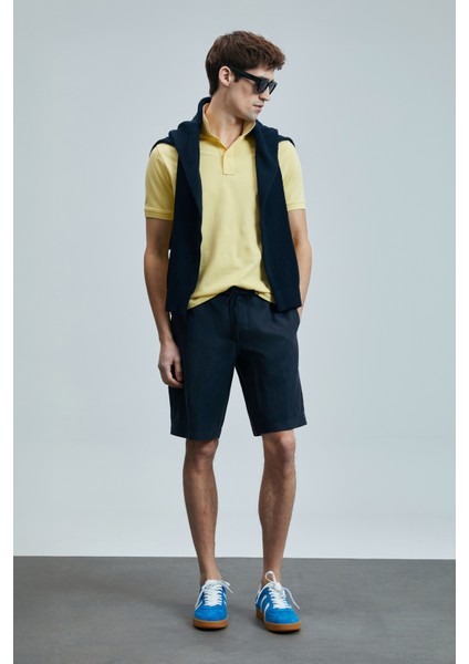 Laon Smart Erkek Polo Tişört Siyah