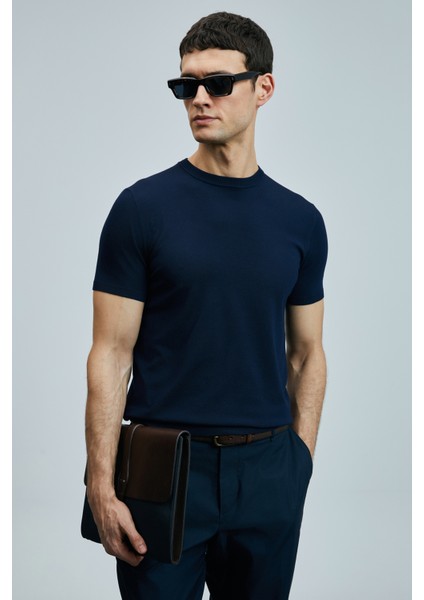 Tıno Erkek Modal Karışımlı Kazak Siyah